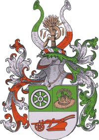 Familienwappen der Familie Wallner.