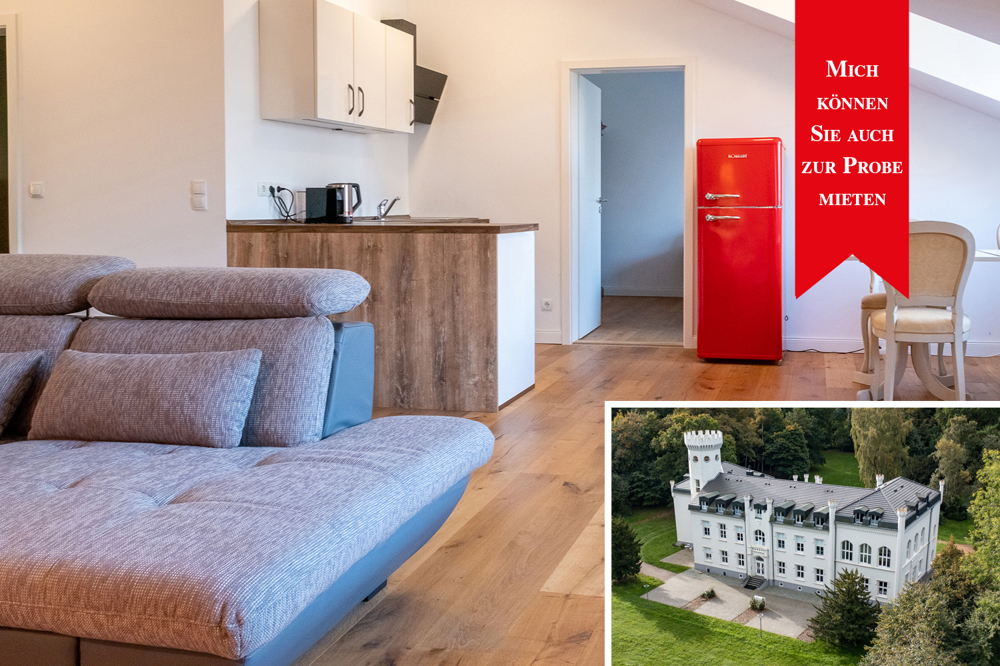 2-Zimmer "Schloss-Apartment" – Kapitalanlage mit emotionaler Rendite im Schloss Hohendorf - Titelbild