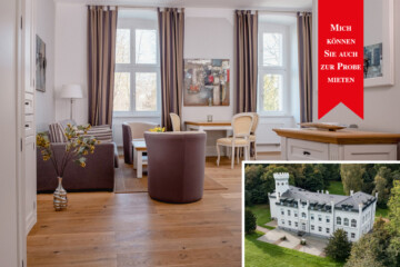2-Zimmer "Schloss Wohnung" – Kapitalanlage mit emotionaler Rendite im Schloss Hohendorf